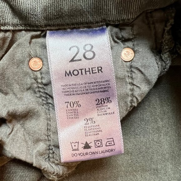 Mother Jeans - The Looker Ankle Zip in Sherwood Forest, Size 28 - Picture 6 of 8